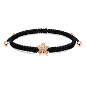 Ornate Star with Matt Rope Bracelet BR-1504-RO-GP